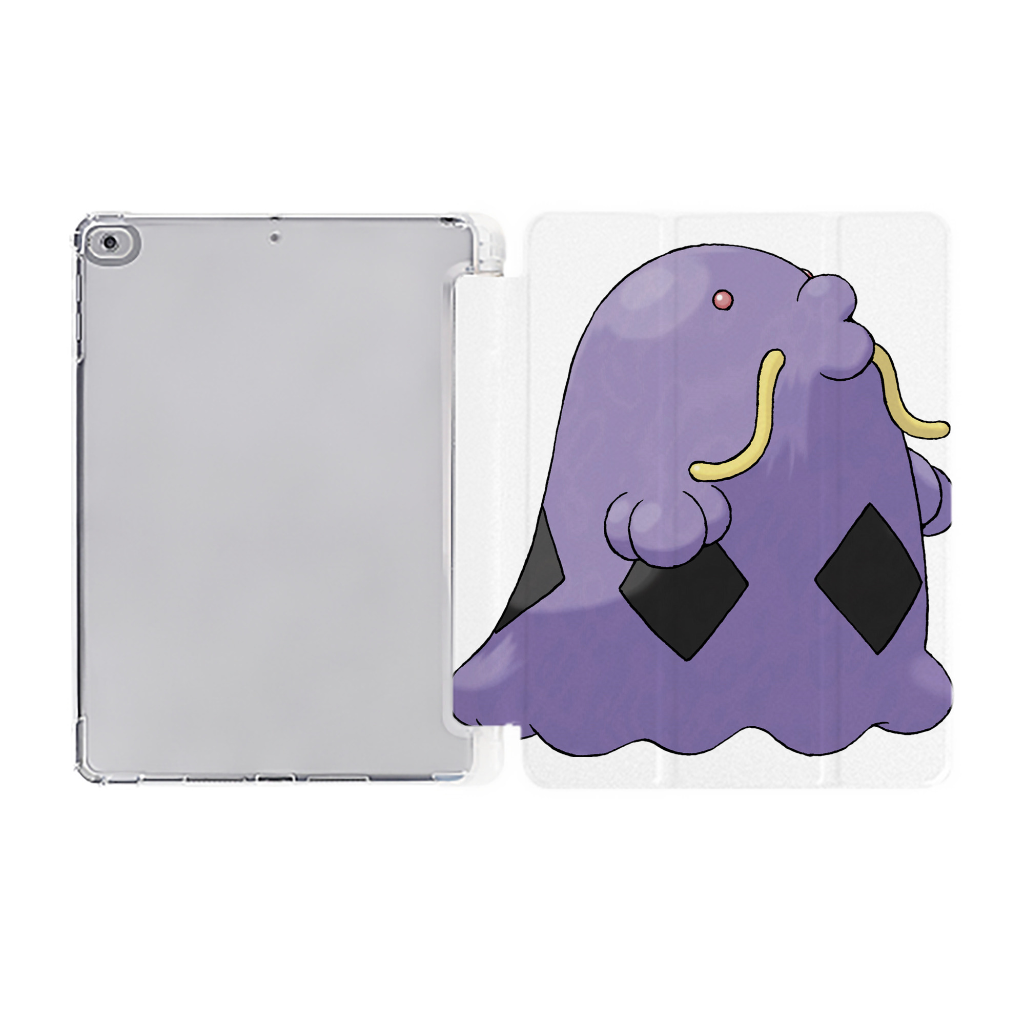 （画像用） ポケットモンスター Pokémon IPad ケース ペン収納付き 三つ折りスタンド PUレザー×シリコン 対応機種9.5/10.5/10.9インチ